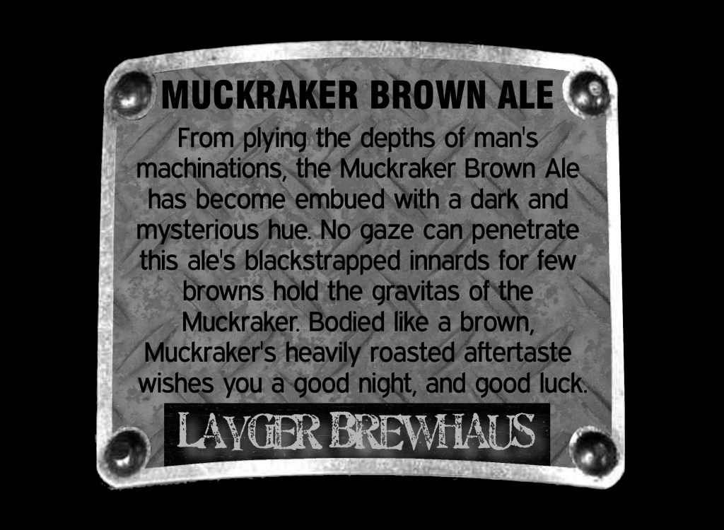 Muckraker Brown Ale Beer Description