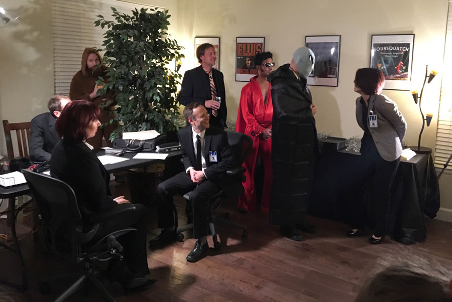 Layger Brewhaus Fest 9 X-Files Haley Alien Translator