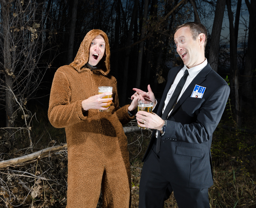 Layger Brewhaus Fest 9 X Files outtakes invite photos