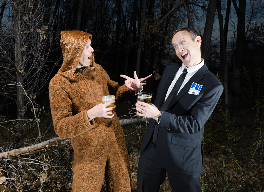 Layger Brewhaus Fest 9 X Files outtakes invite photos