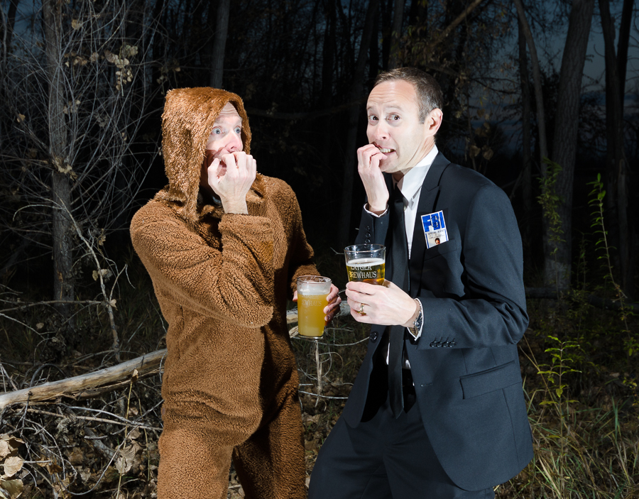 Layger Brewhaus Fest 9 X Files outtakes invite photos