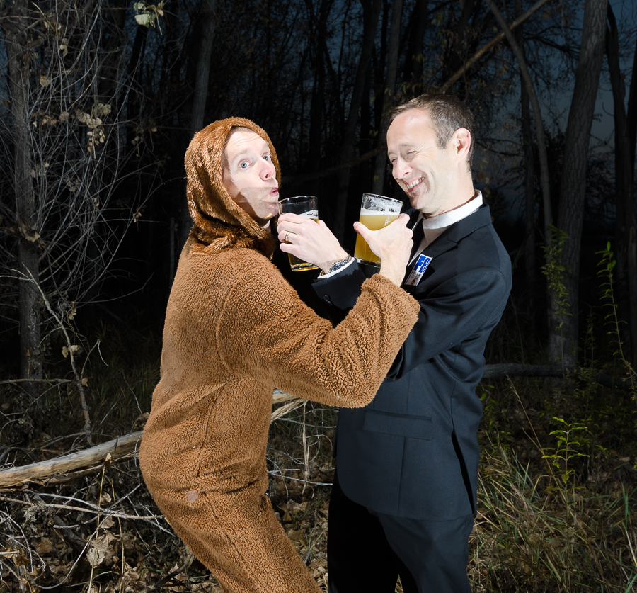 Layger Brewhaus Fest 9 X Files outtakes invite photos