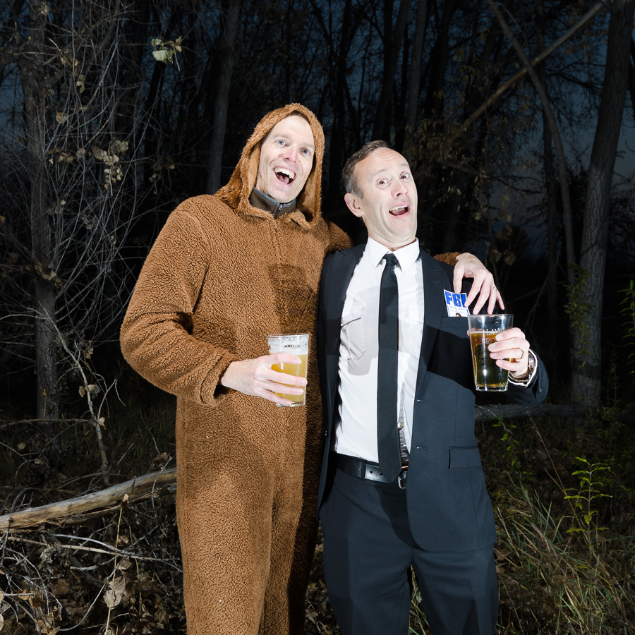 Layger Brewhaus Fest 9 X Files outtakes invite photos